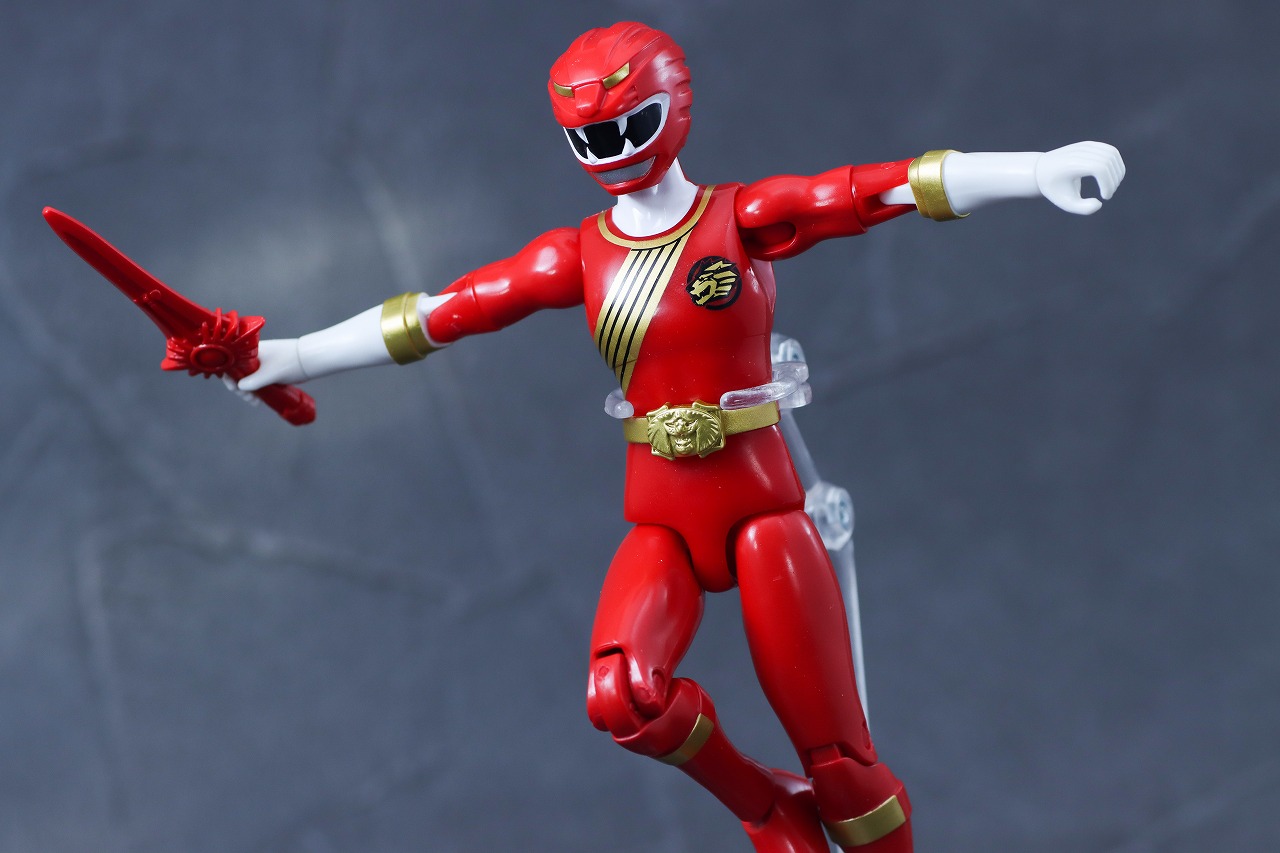 アクションヒーロー　ガオレッド　レビュー　アクション