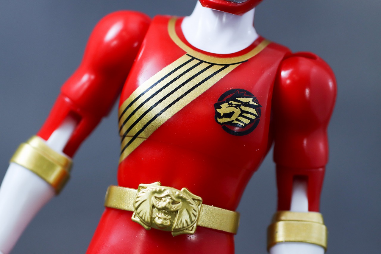 アクションヒーロー　ガオレッド　レビュー　本体