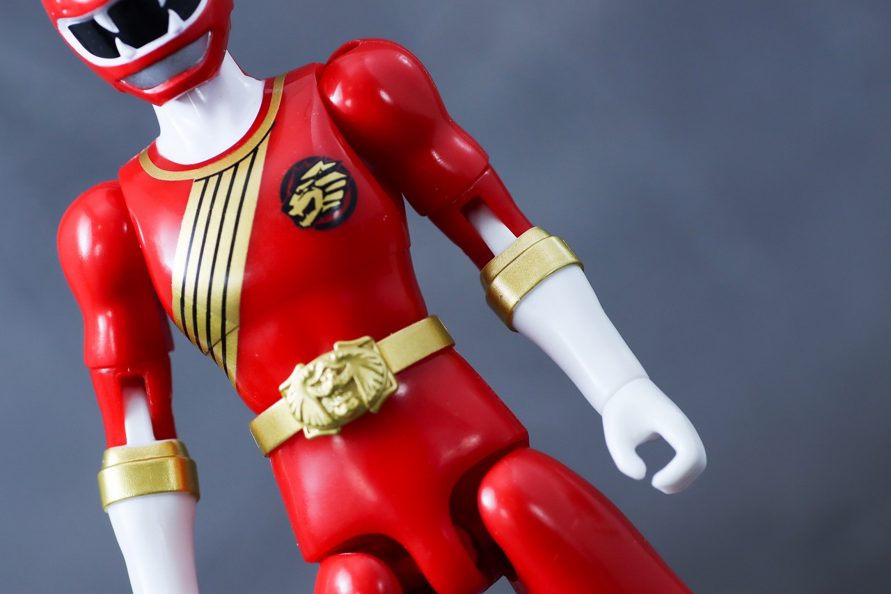 アクションヒーロー　ガオレッド　レビュー　本体