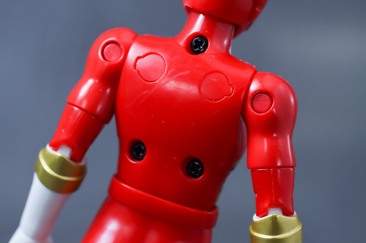 アクションヒーロー　ガオレッド　レビュー　本体