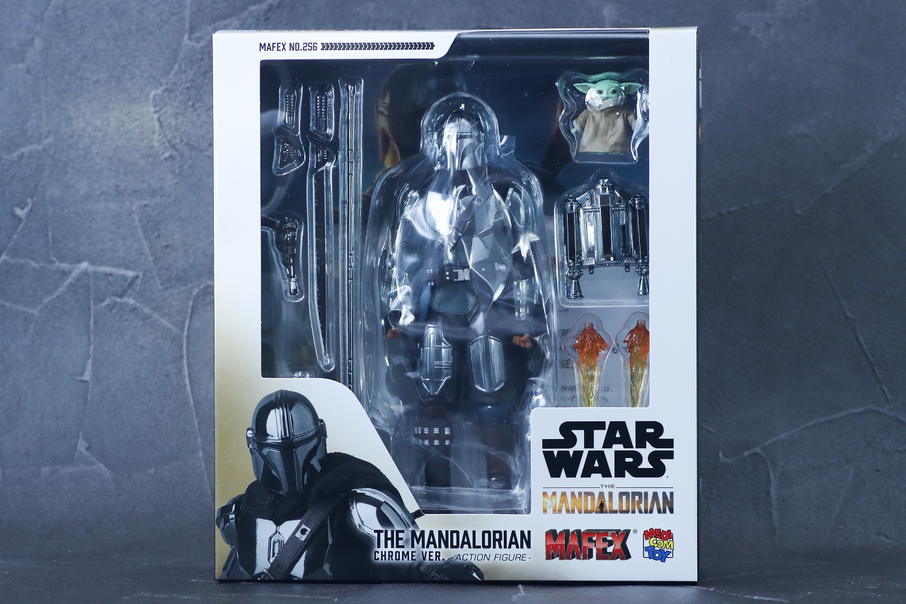 MAFEX　マンダロリアン CHROME（クロームメッキ） ver.　レビュー　パッケージ