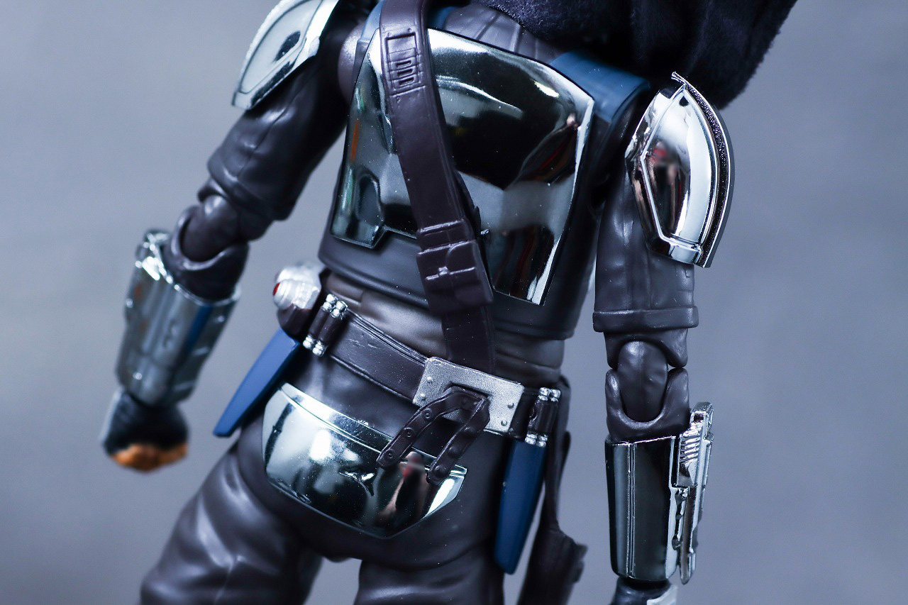 MAFEX　マンダロリアン CHROME（クロームメッキ） ver.　レビュー　本体