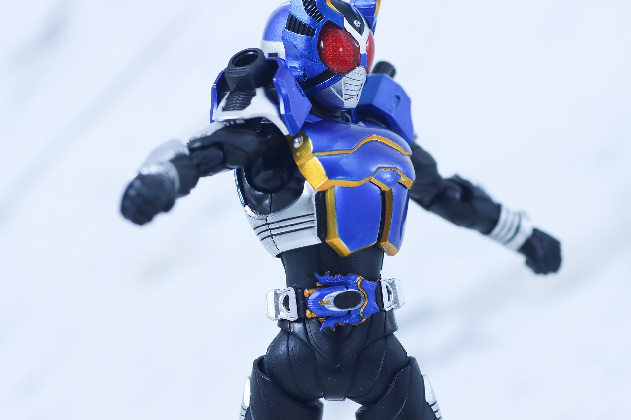 S.H.フィギュアーツ 真骨彫製法　仮面ライダーガタック ライダーフォーム　真骨彫10th Anniversary ver.　レビュー　可動範囲