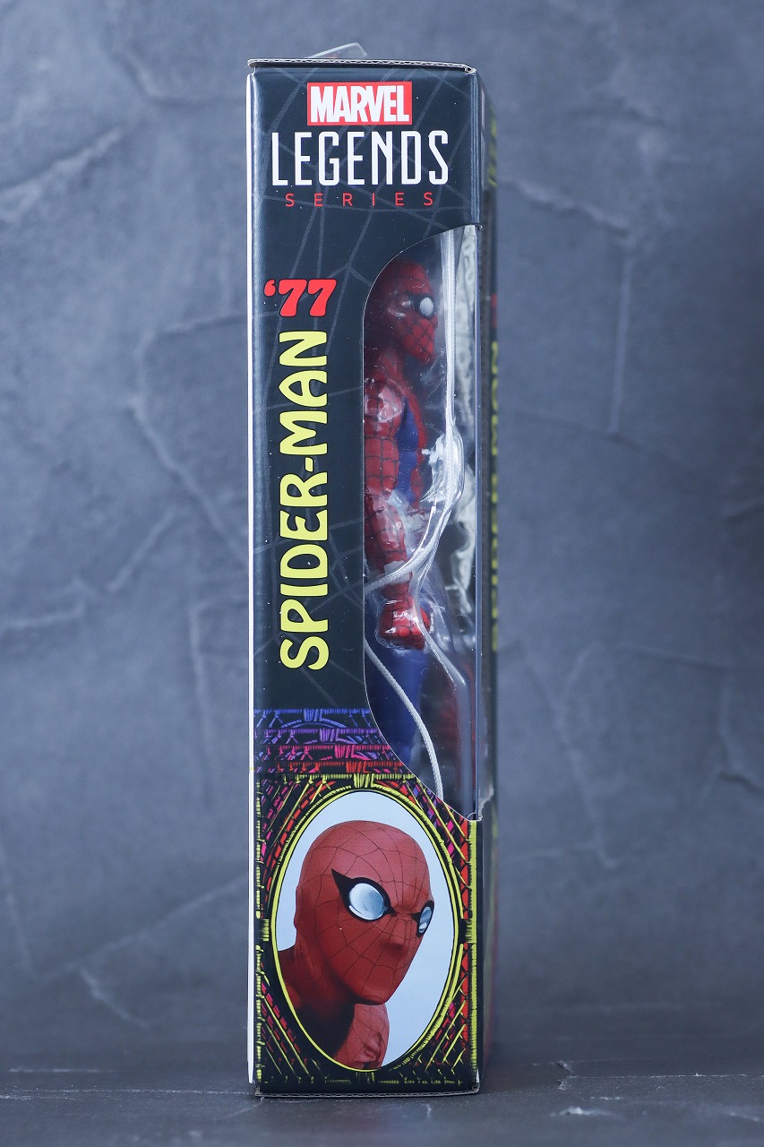 マーベルレジェンド　スパイダーマン　1977　レビュー　パッケージ
