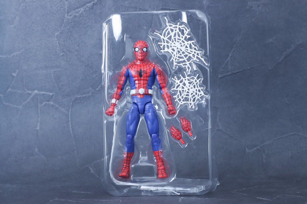 マーベルレジェンド　スパイダーマン　1977　レビュー　パッケージ