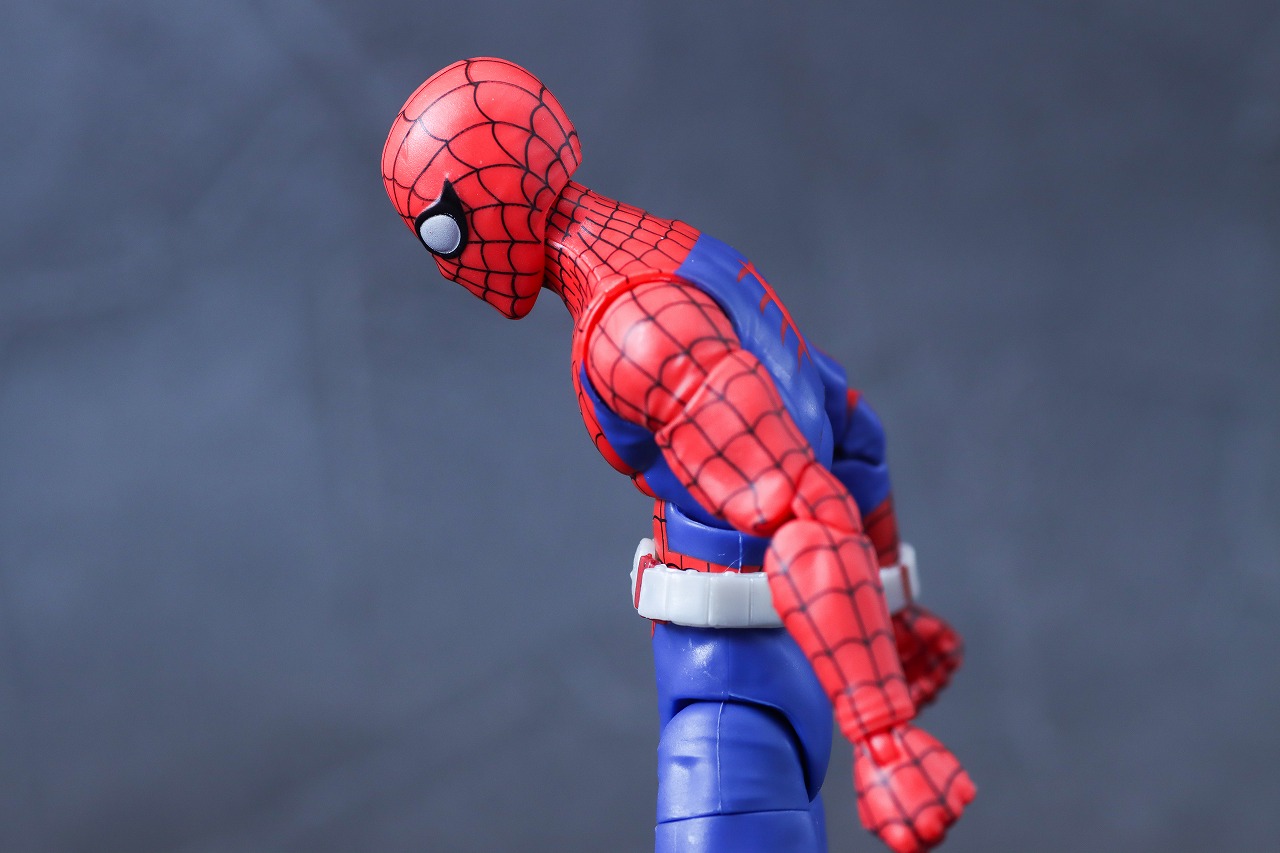 マーベルレジェンド　スパイダーマン　1977　レビュー　可動範囲