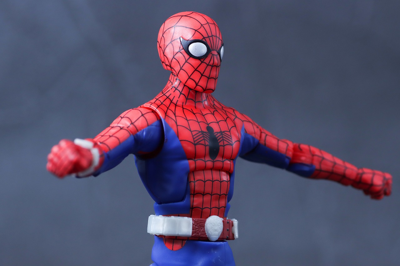 マーベルレジェンド　スパイダーマン　1977　レビュー　可動範囲