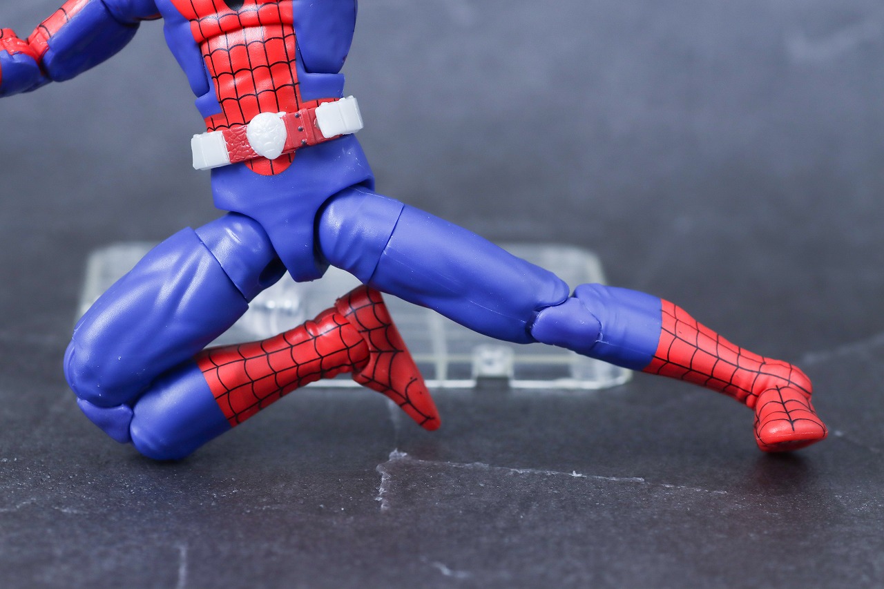 マーベルレジェンド　スパイダーマン　1977　レビュー　可動範囲