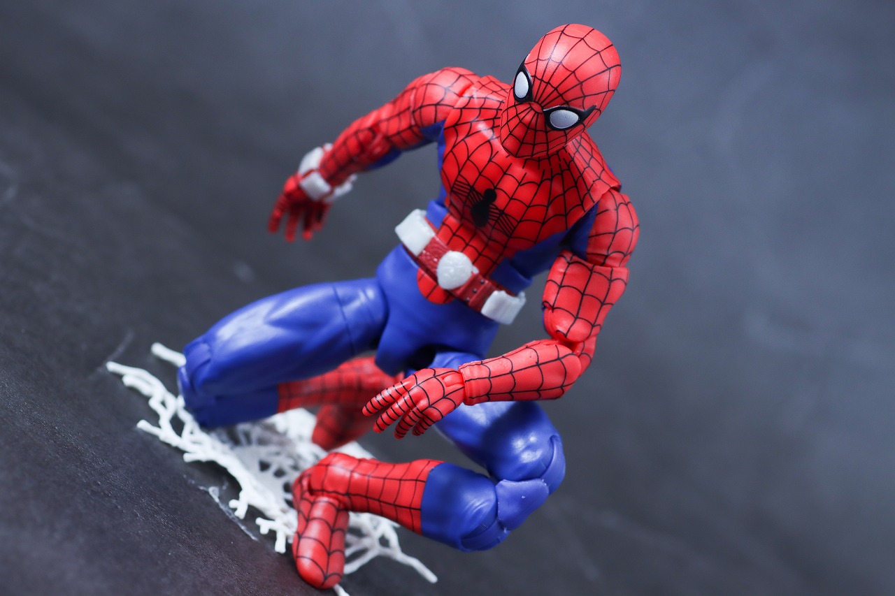 マーベルレジェンド　スパイダーマン　1977　レビュー　アクション