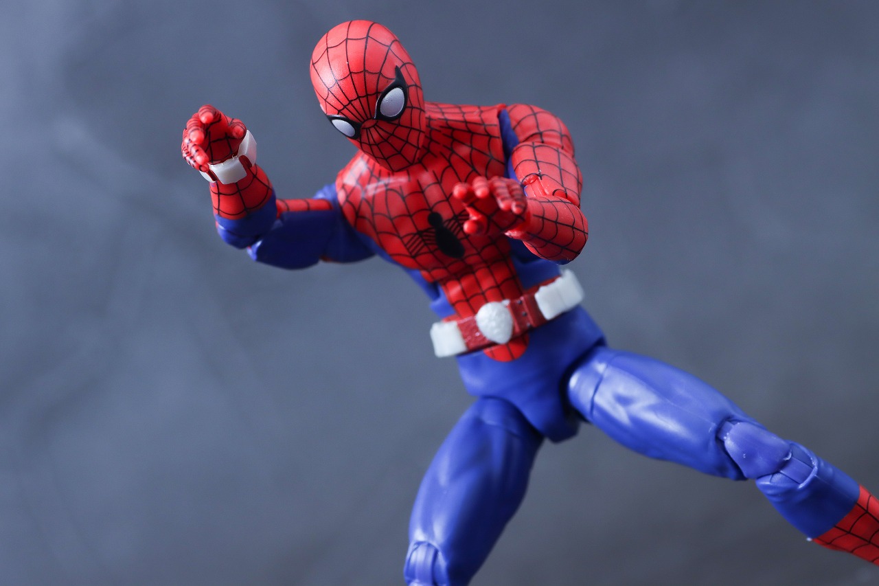 マーベルレジェンド　スパイダーマン　1977　レビュー　アクション