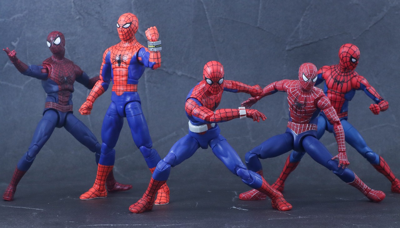 マーベルレジェンド　スパイダーマン　1977　レビュー　アクション　東映版　フレンドリー・ネイバーフッド　アメイジング　ニュー・ブルー＆レッド