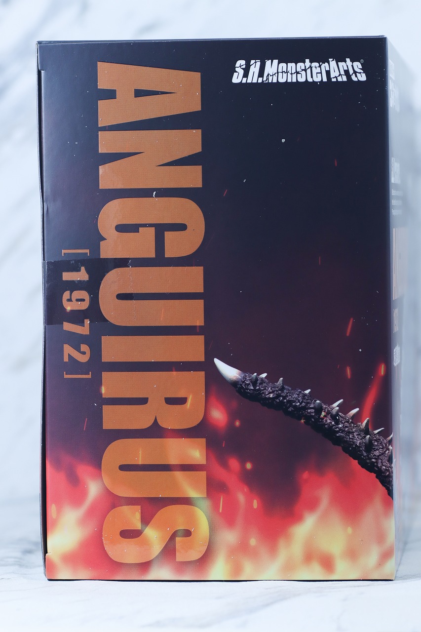 S.H.モンスターアーツ　アンギラス（1972）　レビュー　パッケージ