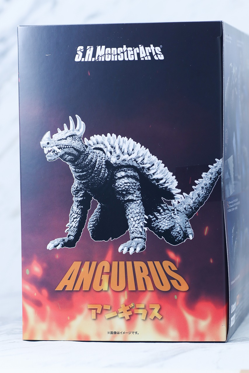 S.H.モンスターアーツ　アンギラス（1972）　レビュー　パッケージ