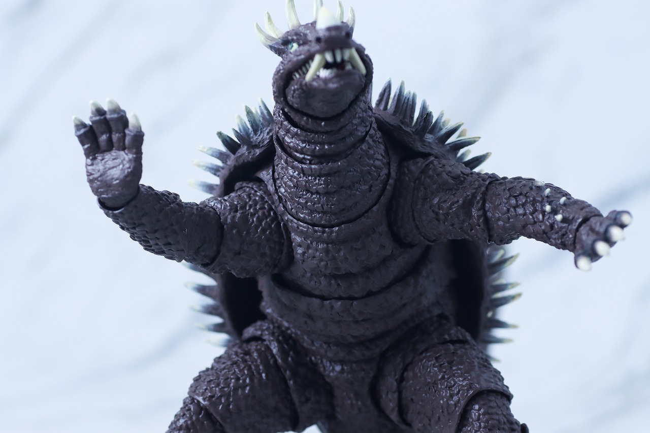 S.H.モンスターアーツ　アンギラス（1972）　レビュー　可動範囲