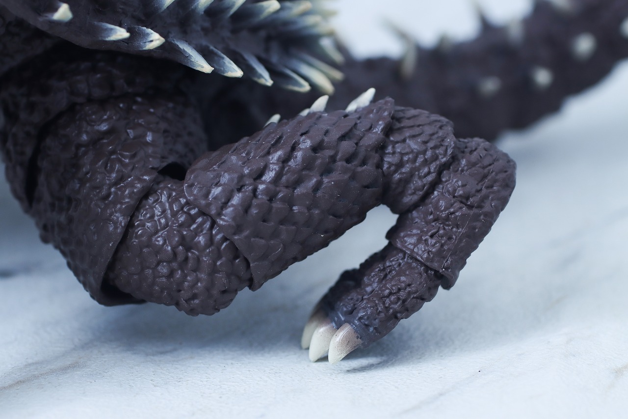 S.H.モンスターアーツ　アンギラス（1972）　レビュー　可動範囲