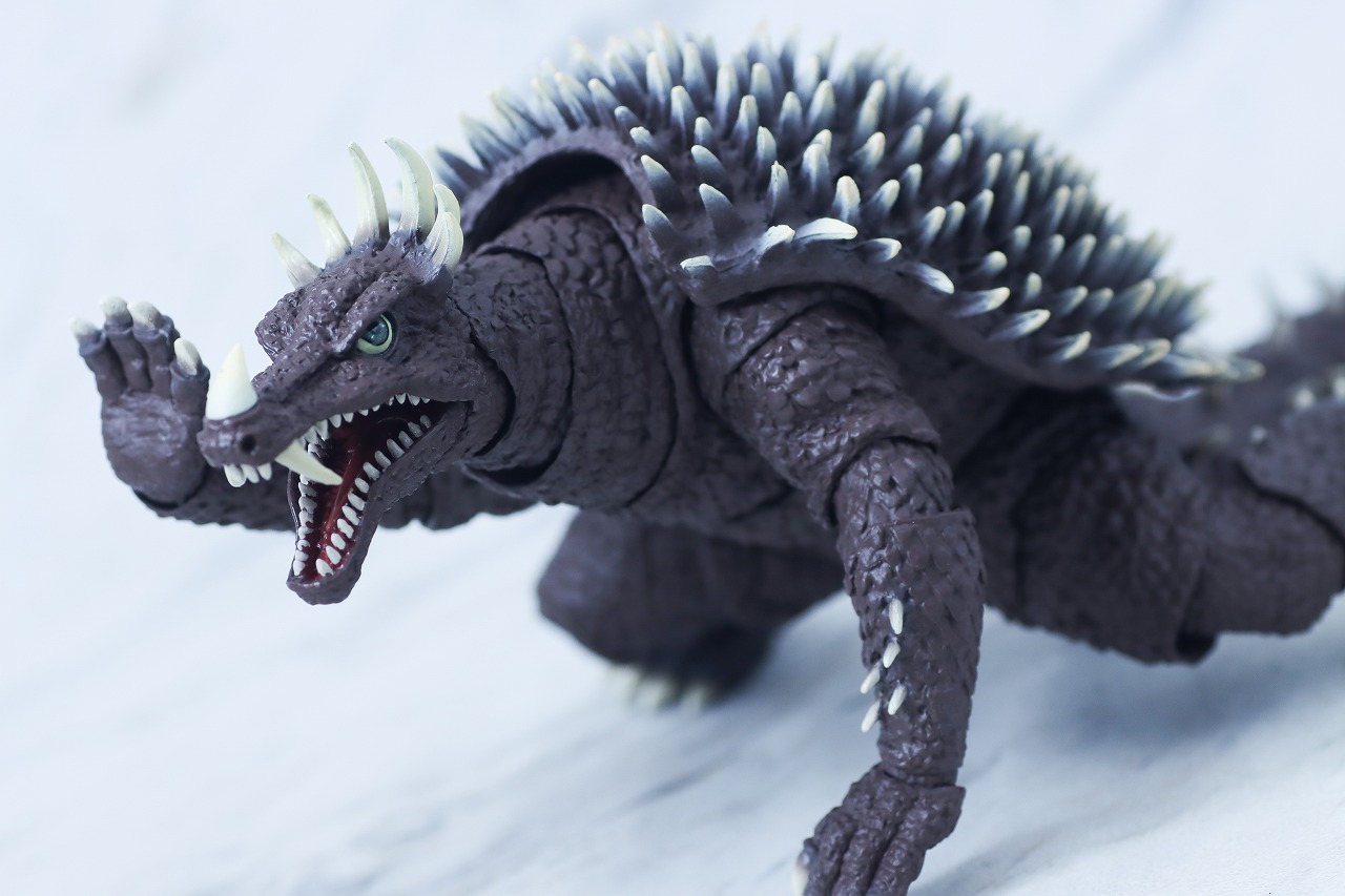 S.H.モンスターアーツ　アンギラス（1972）　レビュー　アクション