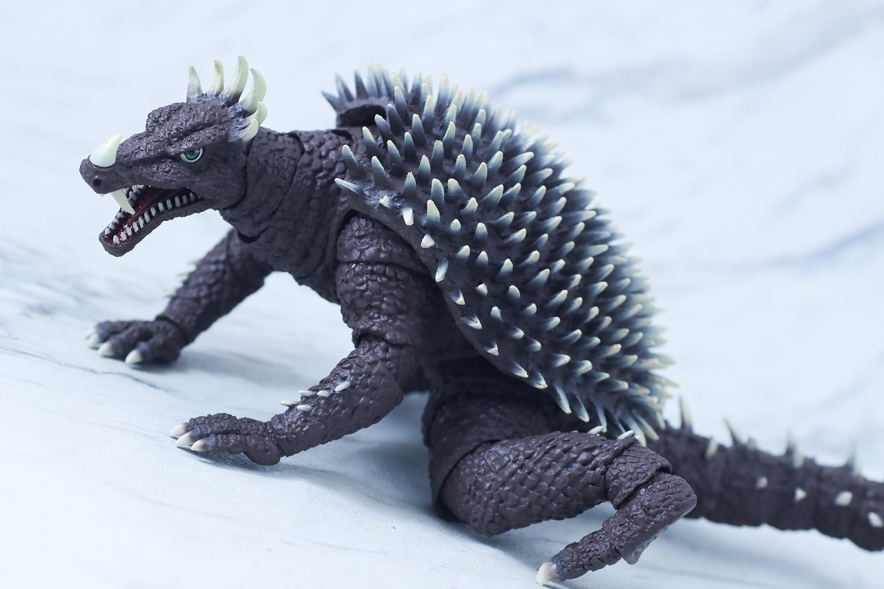 S.H.モンスターアーツ　アンギラス（1972）　レビュー　アクション