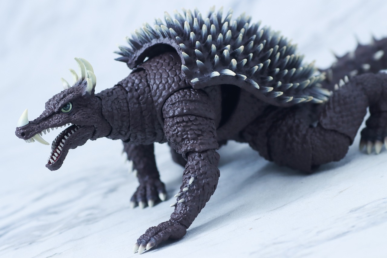 S.H.モンスターアーツ　アンギラス（1972）　レビュー　アクション