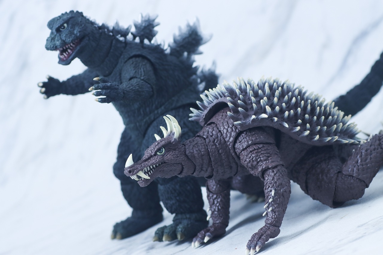 S.H.モンスターアーツ　アンギラス（1972）　レビュー　アクション　ゴジラ