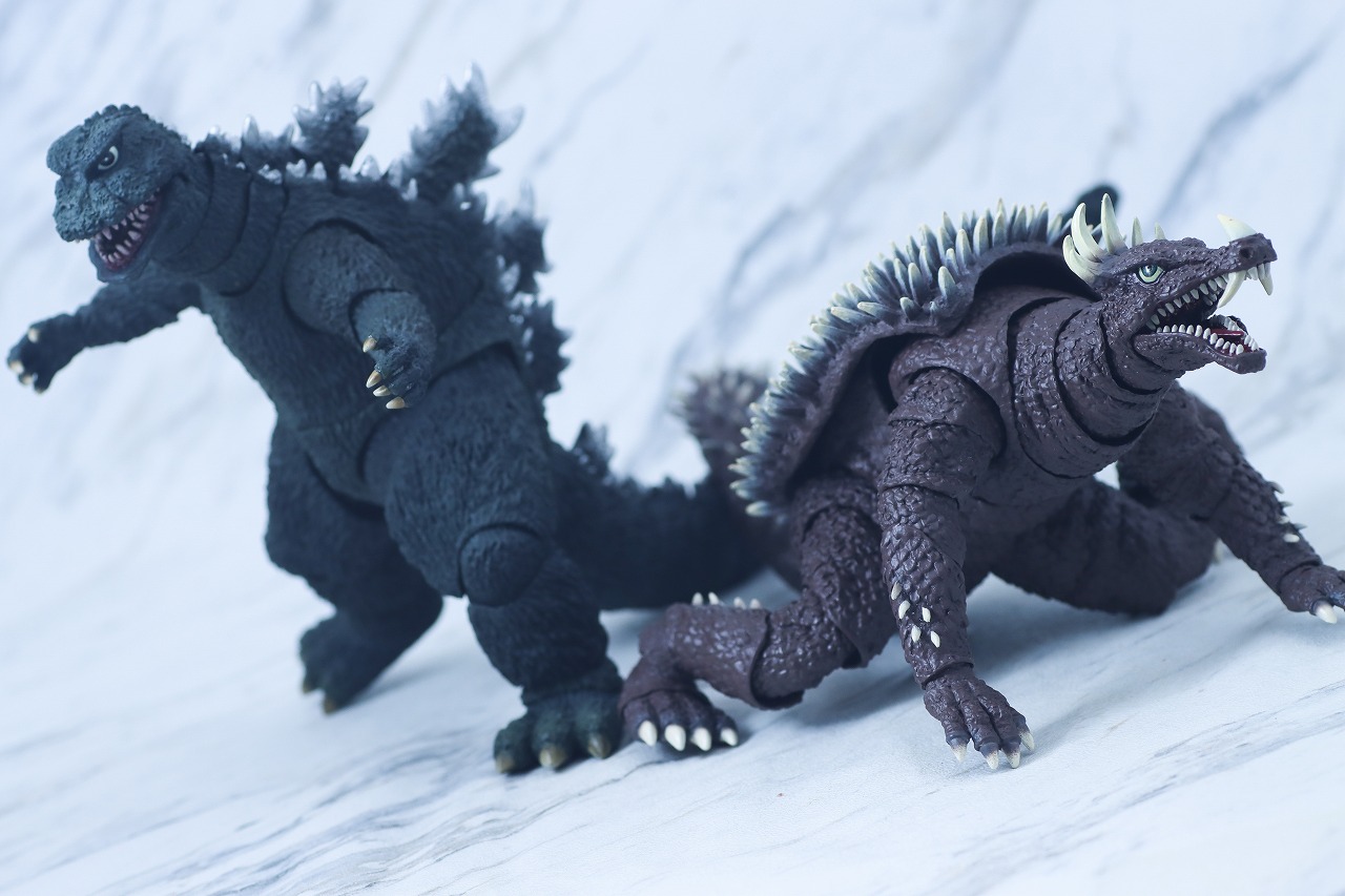 S.H.モンスターアーツ　アンギラス（1972）　レビュー　アクション　ゴジラ