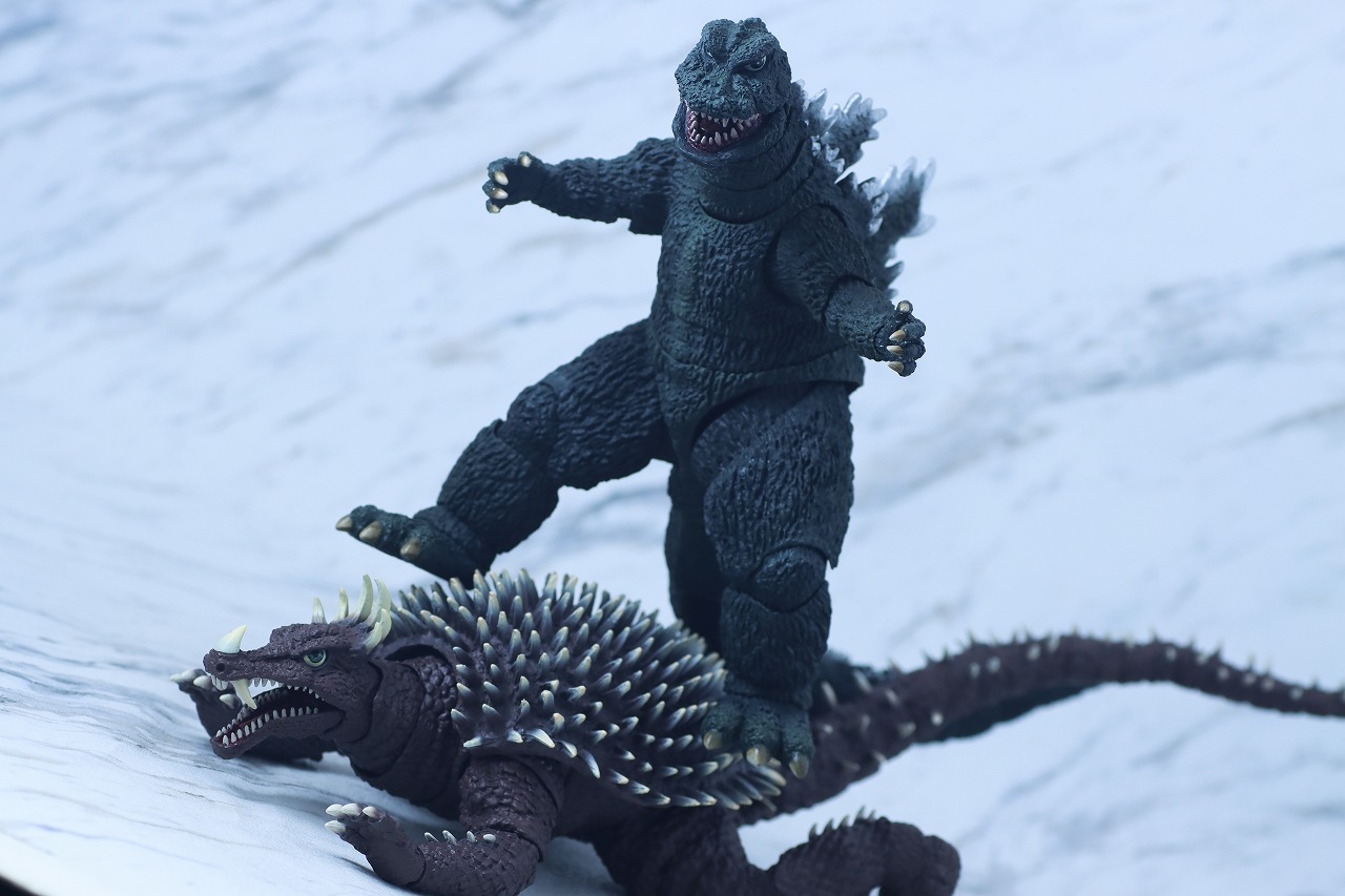 S.H.モンスターアーツ　アンギラス（1972）　レビュー　アクション　ゴジラ
