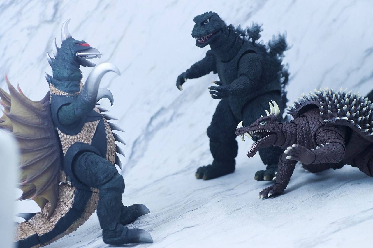 S.H.モンスターアーツ　アンギラス（1972）　レビュー　アクション ガイガン　ゴジラ