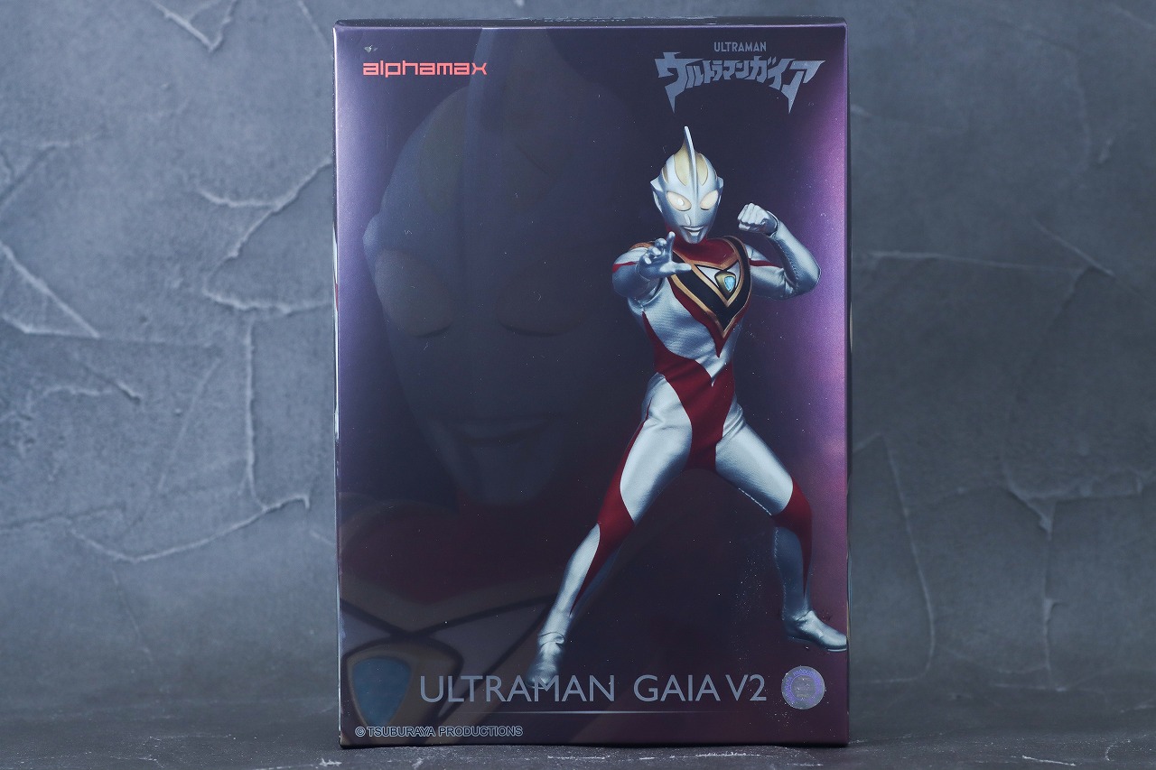 alphamax　アルファマックス　ウルトラマンガイア V2　レビュー　パッケージ