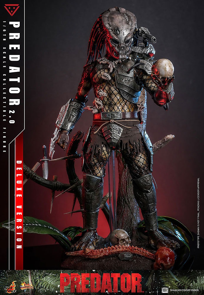 ホットトイズ　ムービー・マスターピース　プレデター（2.0版） ボーナスアクセサリー付き