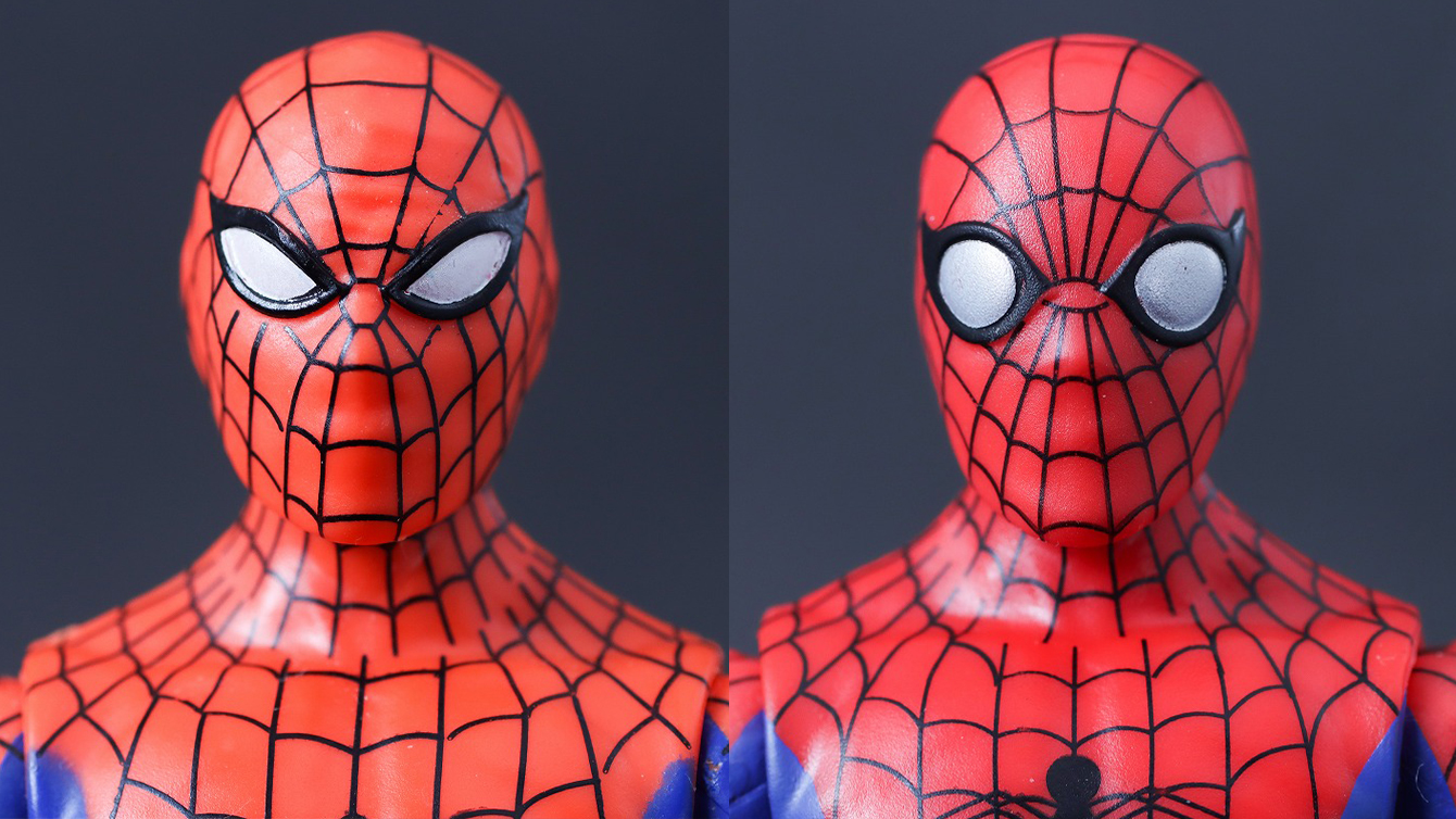 マーベルレジェンド　スパイダーマン　1977　レビュー　東映版　比較