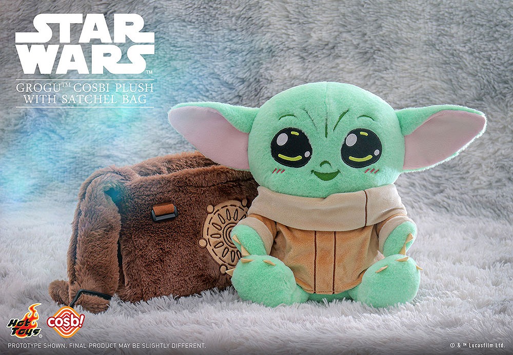 ホットトイズ・ZAKKA コスビ・等身大ぬいぐるみ　『スター・ウォーズ／グローグー：キューテスト・イン・ザ・ギャラクシー』グローグー（キャリーバッグ付き）