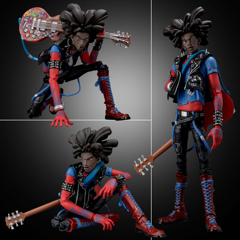千値練 SVアクション　スパイダー・パンク（『スパイダーマン：アクロス・ザ・スパイダーバース』）
