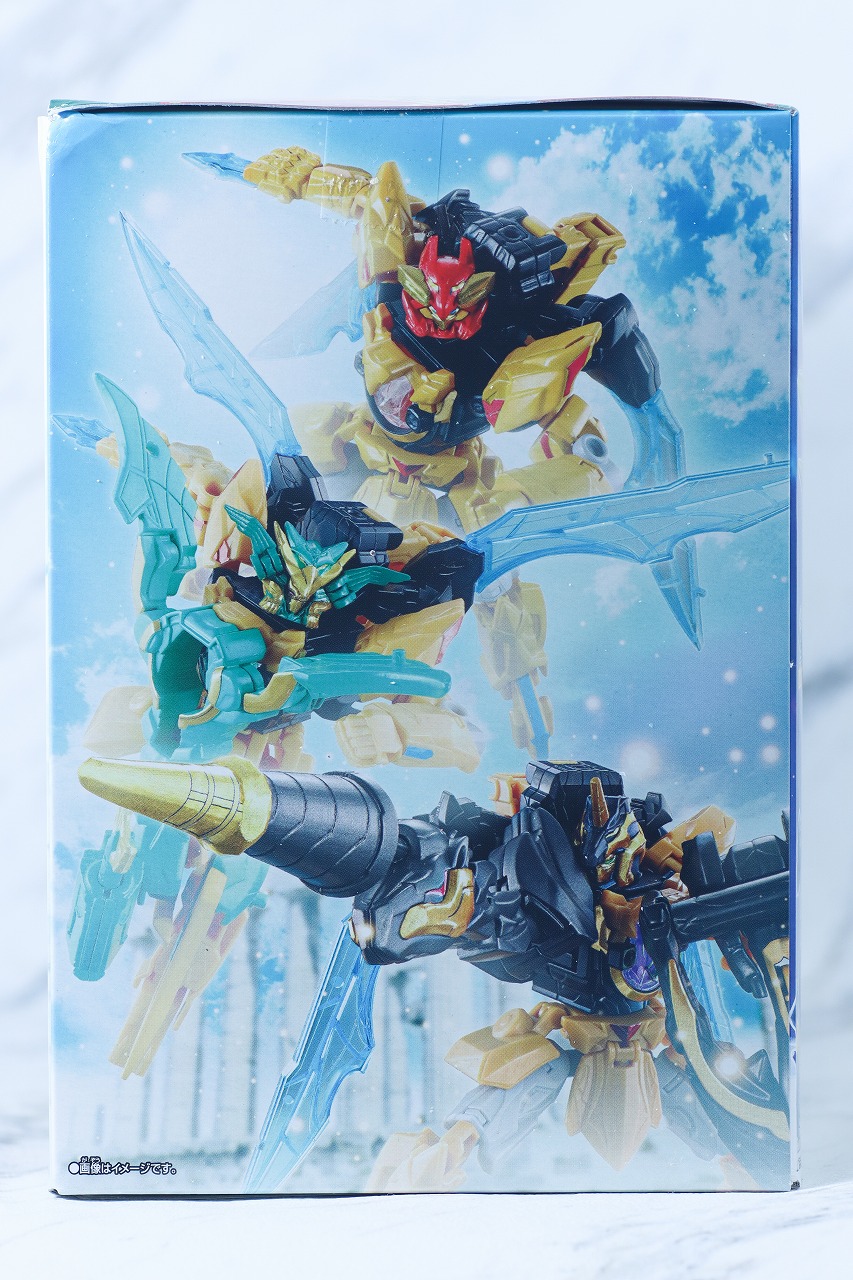 ミニプラ　テガソードグリーン（イーグルシューター50）＆テガソードブラック（ユニコーンドリル50）　レビュー　パッケージ