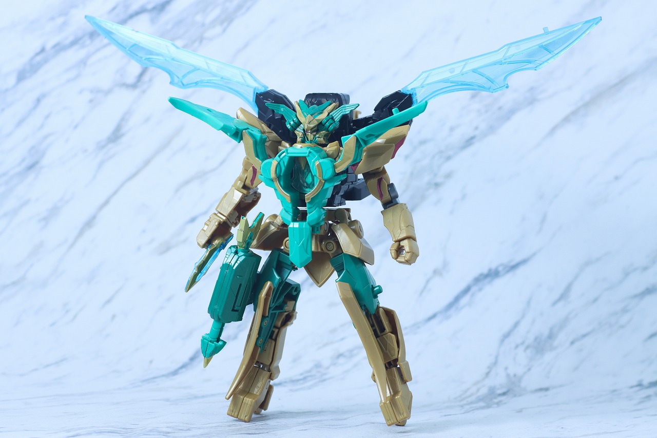 ミニプラ　テガソードグリーン（イーグルシューター50）　レビュー　本体