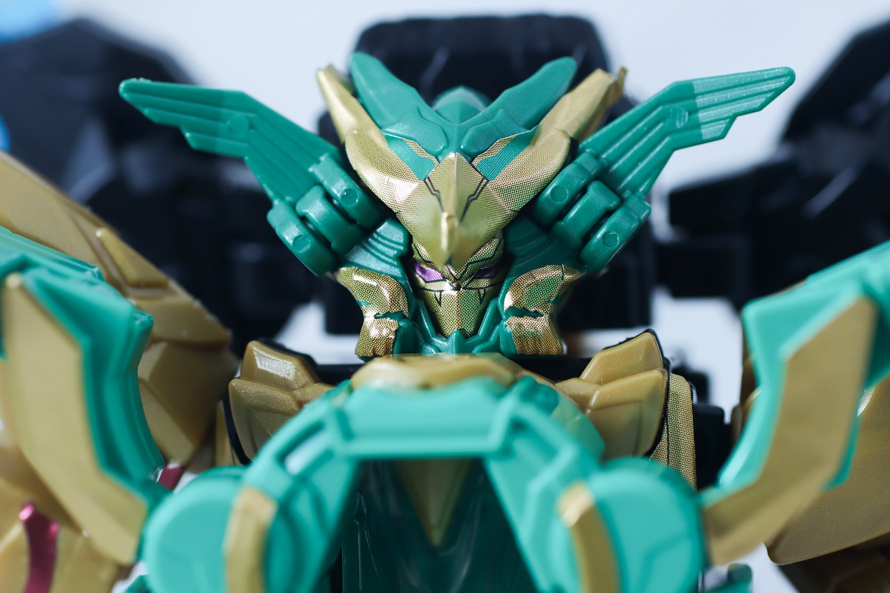 ミニプラ　テガソードグリーン（イーグルシューター50）　レビュー　本体