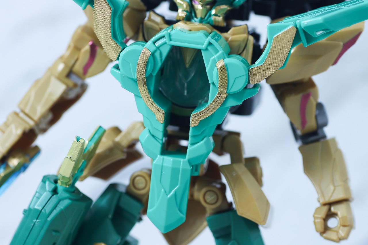 ミニプラ　テガソードグリーン（イーグルシューター50）　レビュー　本体