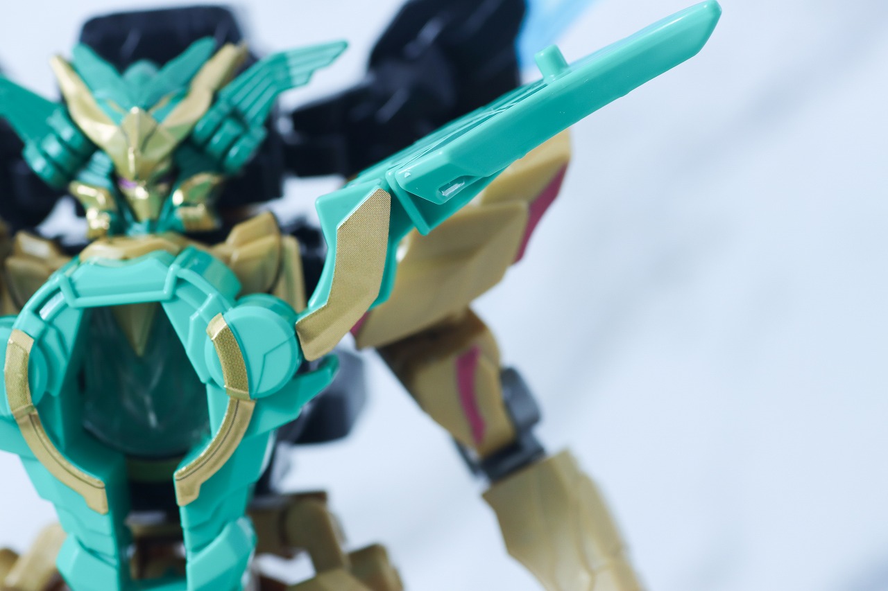 ミニプラ　テガソードグリーン（イーグルシューター50）　レビュー　本体