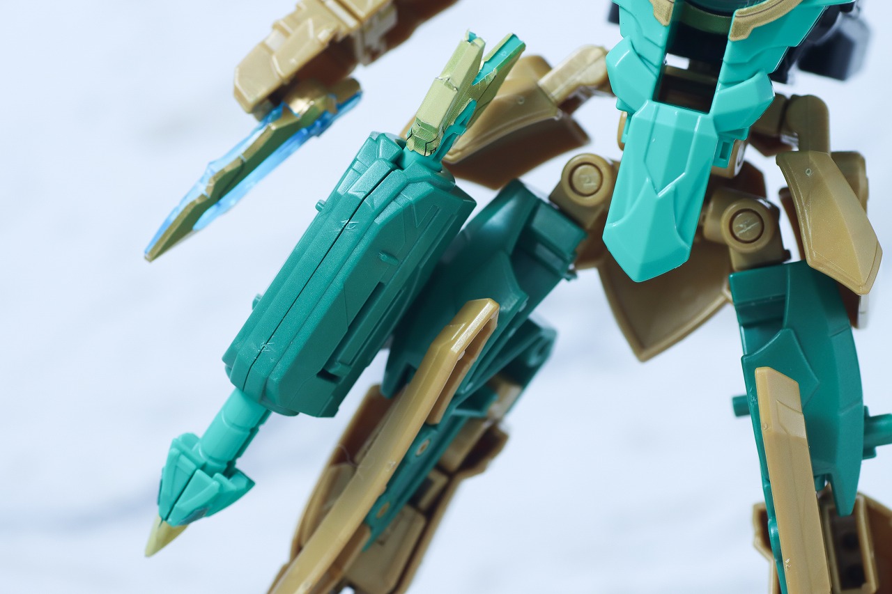 ミニプラ　テガソードグリーン（イーグルシューター50）　レビュー　本体