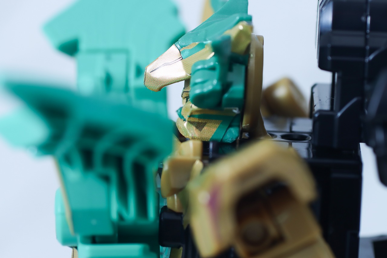 ミニプラ　テガソードグリーン（イーグルシューター50）　レビュー　本体