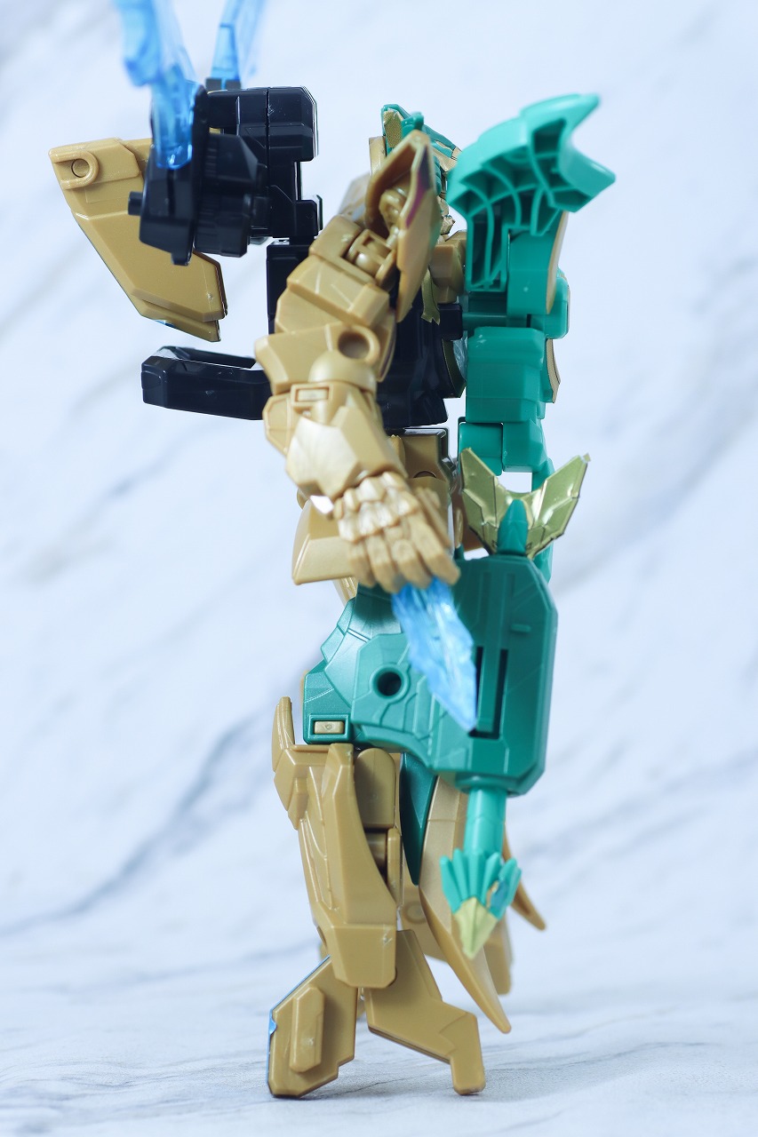 ミニプラ　テガソードグリーン（イーグルシューター50）　レビュー　本体