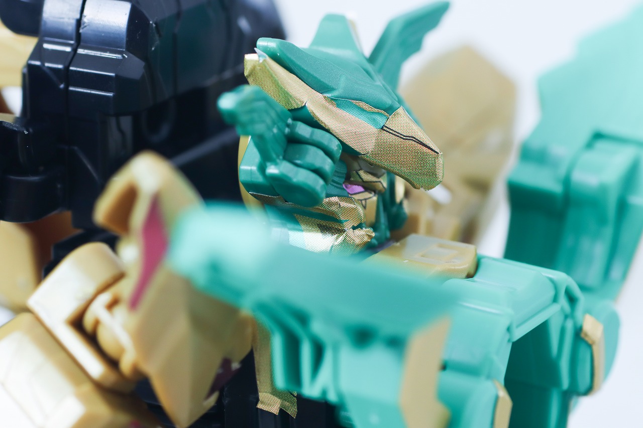 ミニプラ　テガソードグリーン（イーグルシューター50）　レビュー　本体