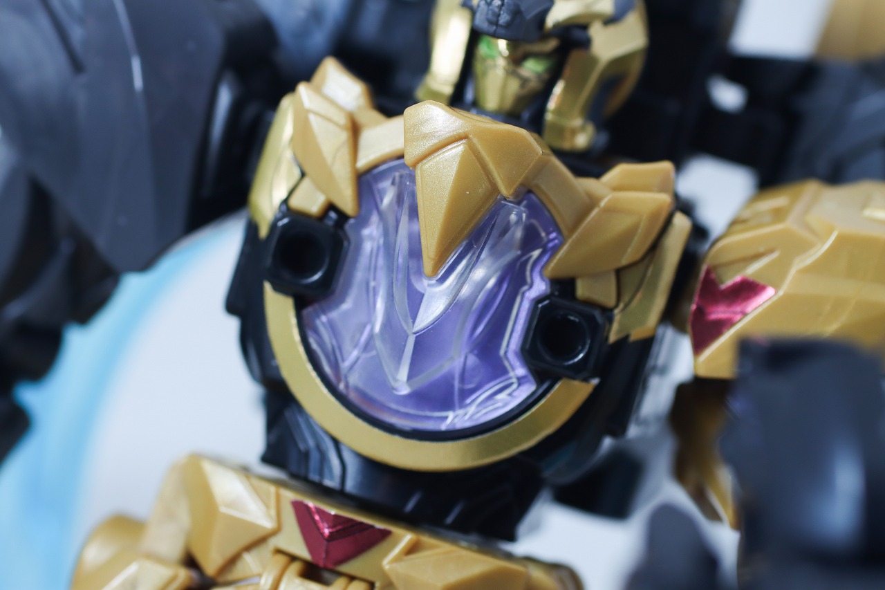 ミニプラ　ユニコーンドリル50（テガソードブラック）　レビュー　本体