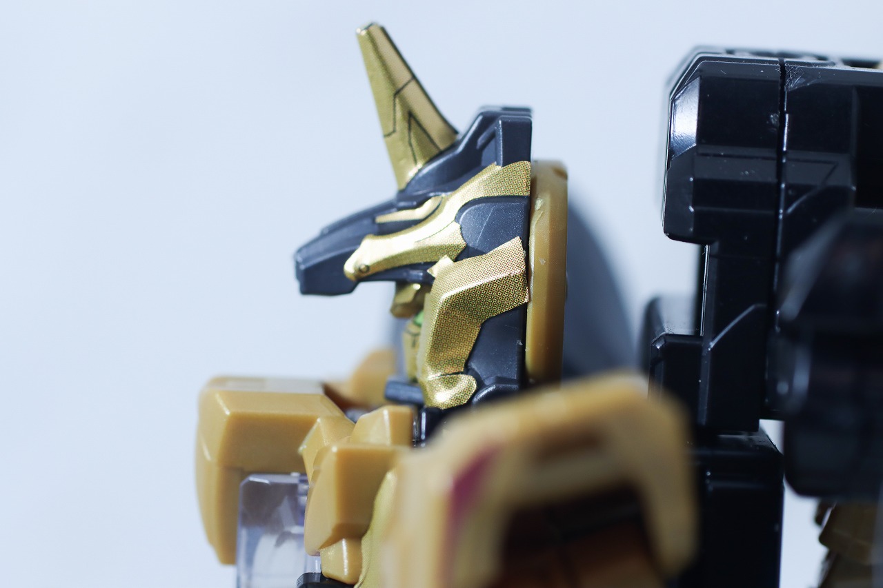 ミニプラ　ユニコーンドリル50（テガソードブラック）　レビュー　本体