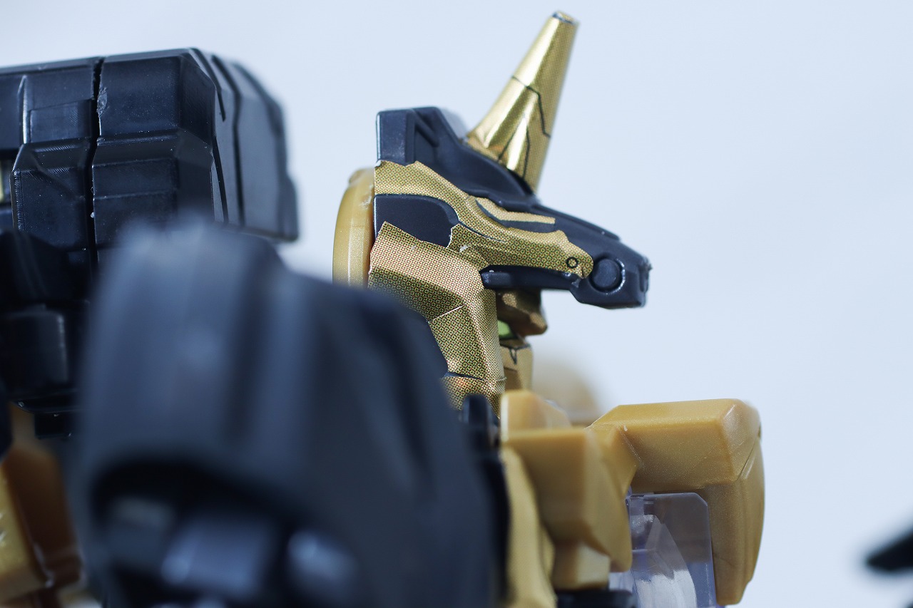 ミニプラ　ユニコーンドリル50（テガソードブラック）　レビュー　本体