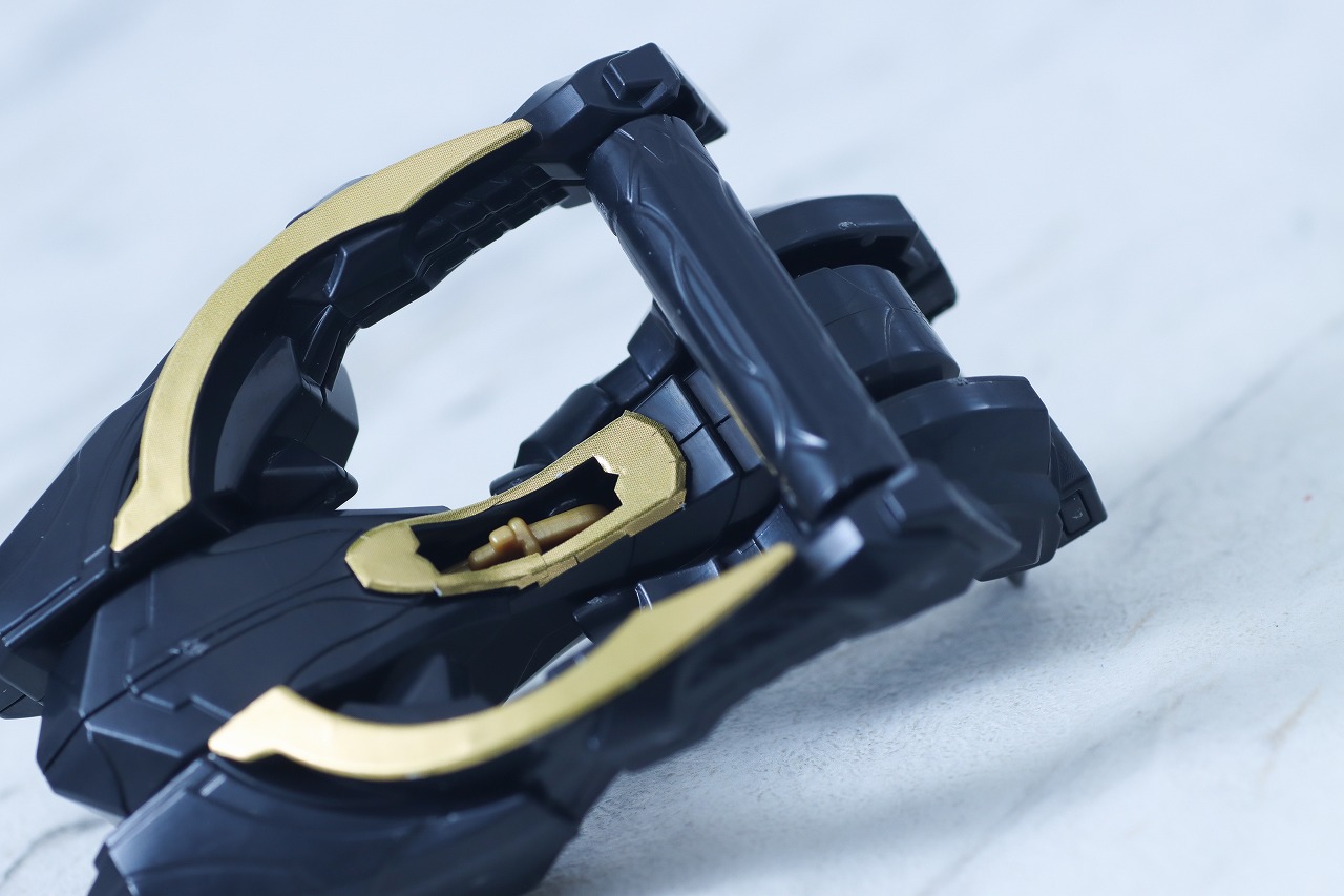 ミニプラ　ユニコーンドリル50（テガソードブラック）　レビュー　合体ギミック