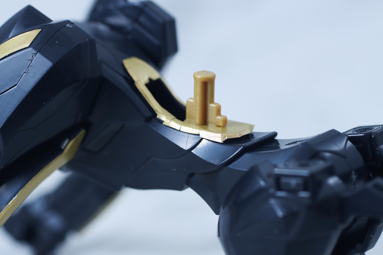 ミニプラ　ユニコーンドリル50（テガソードブラック）　レビュー　合体ギミック