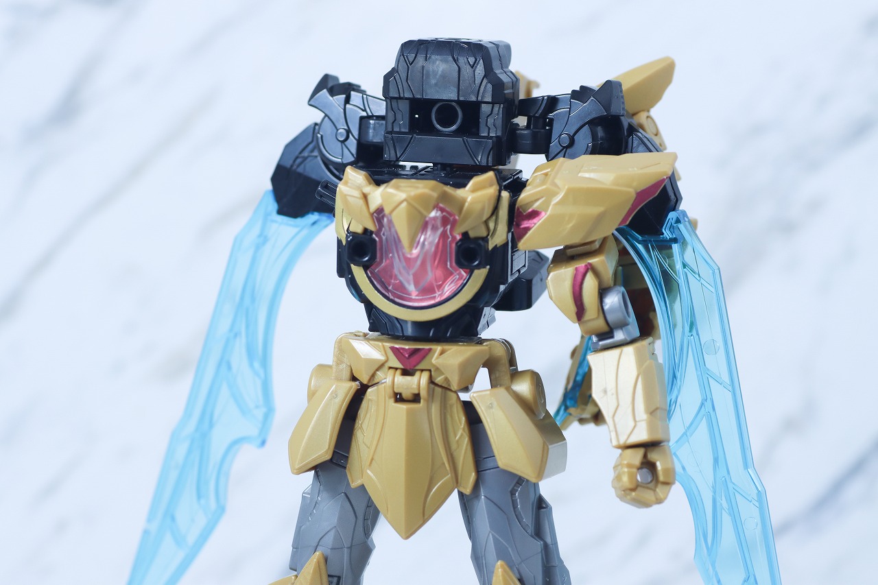 ミニプラ　ユニコーンドリル50（テガソードブラック）　レビュー　合体ギミック