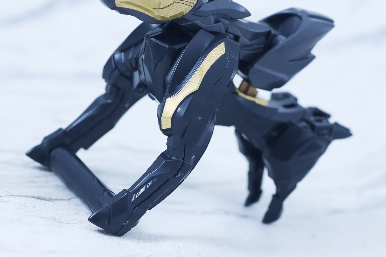 ミニプラ　ユニコーンドリル50（テガソードブラック）　レビュー　本体