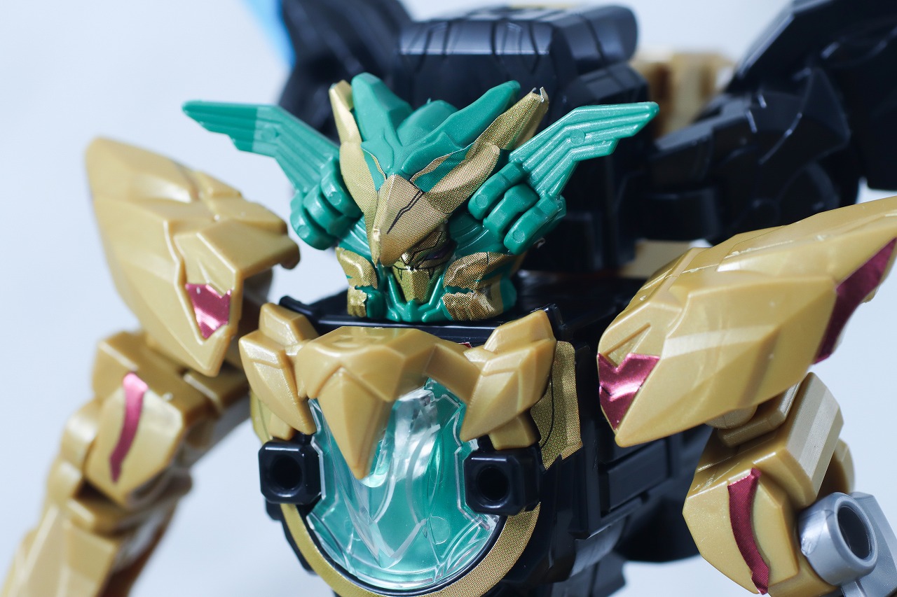 ミニプラ　テガソードグリーン（イーグルシューター50）　レビュー　合体ギミック