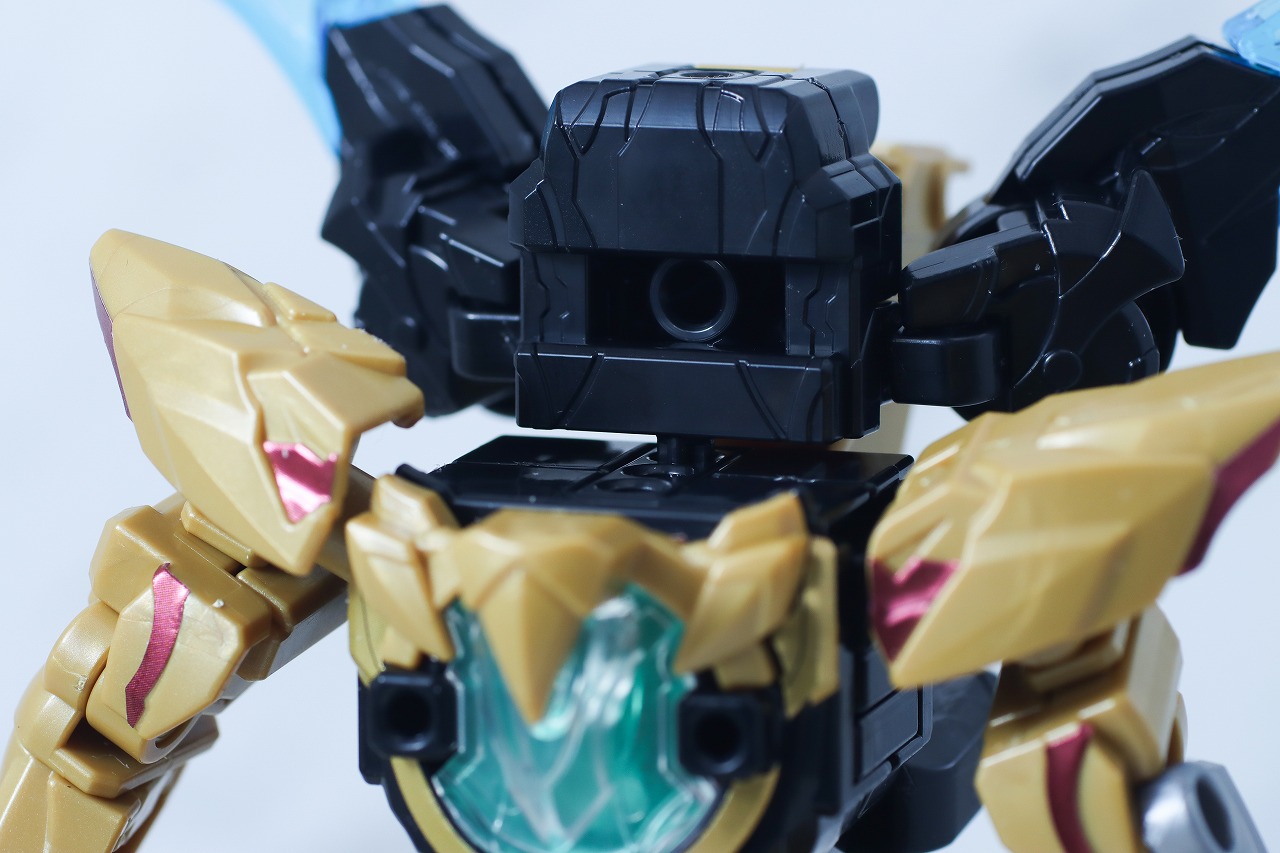 ミニプラ　テガソードグリーン（イーグルシューター50）　レビュー　合体ギミック