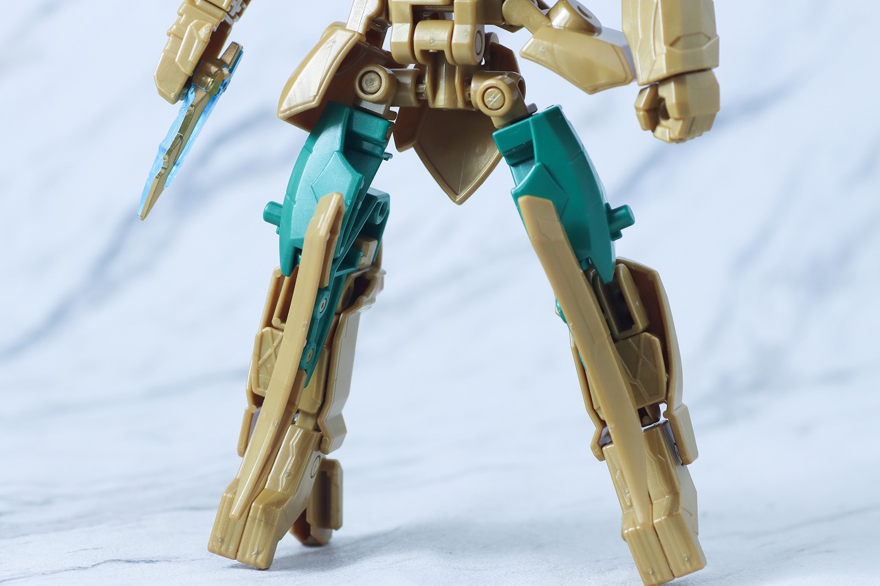 ミニプラ　テガソードグリーン（イーグルシューター50）　レビュー　合体ギミック